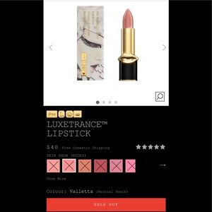 Pat McGRATH EUC Luxetrance Lipstick Veletta